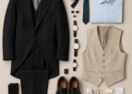 ¿Qué necesito llevar si alquilo un chaqué o traje para un evento?