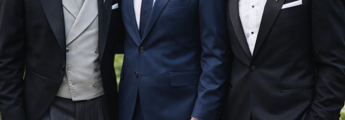 diferencias entre chaqué traje y esmoquin en boda